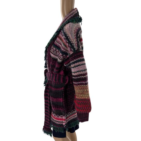 Free People Morgana Cardi Tie Waist Cardigan Sweater - Picture 7 of 11